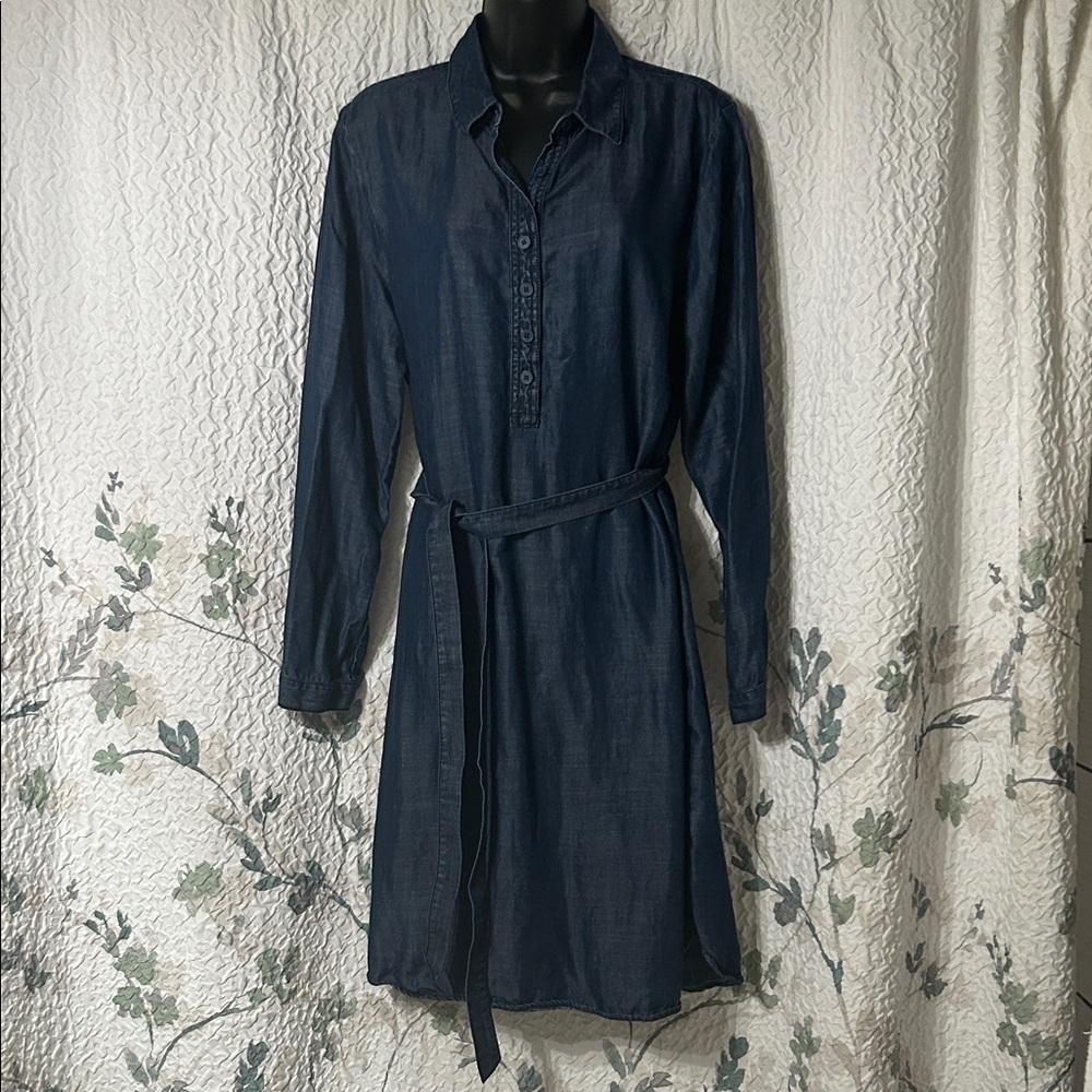 Denim Shirt Dress